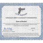 Florida Concealed Carry Certificate