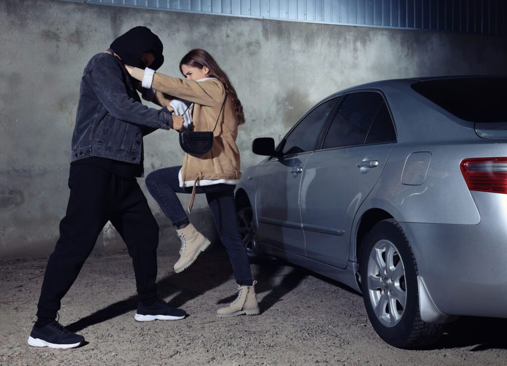 parking lot self-defense
