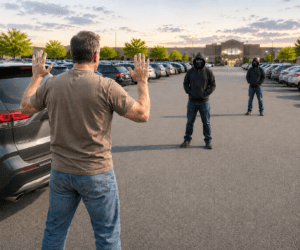 outsmarting an armed robber