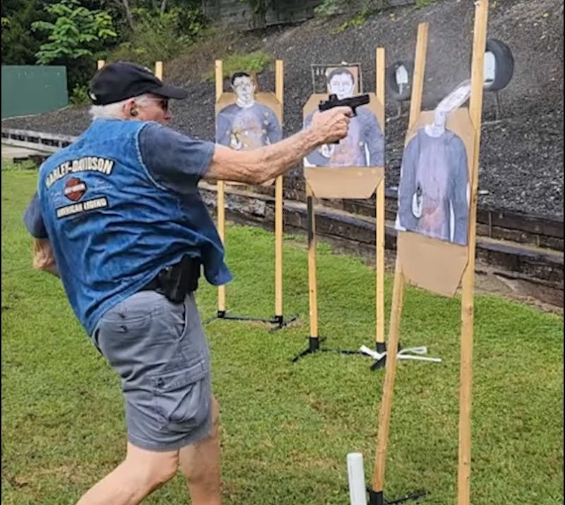 live-fire pistol training